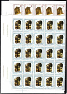 GRIECHENLAND MI-NR. 1365-1371 POSTFRISCH(MINT) Bogenteil ARCHÄOLOGISCHE FUNDEvon VERGINA - Unused Stamps