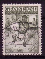 GRÖNLAND MI-NR. 46 GESTEMPELT(USED) SAGE "TROMMELTÄNZER" - Used Stamps