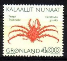 GRÖNLAND MI-NR. 231 POSTFRISCH(MINT) STEINKRABBE 1993 - Marine Life