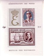 BELGIEN BLOCK 34-35 POSTFRISCH(MINT) KÖNIGIN ELISABETH 1966 - 1961-2001