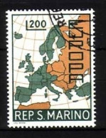 SAN MARINO MI-NR. 890 O EUROPA 1967 - ZAHNRÄDER - 1967