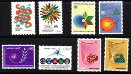 UNO GENF JAHRGANG 1982 POSTFRISCH(MINT) MI-NR. 103-110 UMWELT WELTRAUM - Ongebruikt