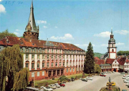 73968112 Erbach_Odenwald Marktplatz Mit Graeflichem Schloss Rathaus Kirche - Erbach
