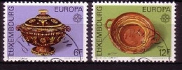 LUXEMBURG MI-NR. 928-929 GESTEMPELT(USED) EUROPA 1976 KUNSTHANDWERK - 1976