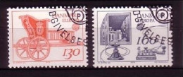 DÄNEMARK MI-NR. 686-687 O EUROPA 1979 POST- Und FERNMELDEWESEN KUTSCHE - 1979