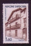 ANDORRA FRANZÖSISCH MI-NR. 347 POSTFRISCH(MINT) ARCHITEKTUR MUSEUM 1983 - Nuevos