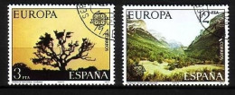 SPANIEN MI-NR. 2299-2300 GESTEMPELT(USED) EUROPA 1977 LANDSCHAFTEN - 1977