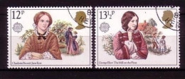 GROSSBRITANNIEN MI-NR. 841-842 GESTEMPELT(USED) EUROPA 1980 PERSÖNLICHKEITEN SCHRIFTSTELLERINNEN - 1980