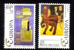 BELGIEN MI-NR. 2553-2554 POSTFRISCH(MINT) EUROPA 1993 - ZEITGENÖSSISCHE KUNST - 1993