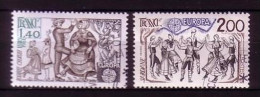 FRANKREICH MI-NR. 2259-2260 GESTEMPELT(USED) EUROPA 1981 FOLKLORE VOLKSTANZ - 1981