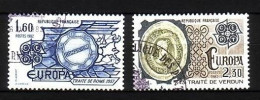 FRANKREICH MI-NR. 2329-2330 GESTEMPELT(USED) EUROPA 1982 HISTORISCHE EREIGNISSE - 1982