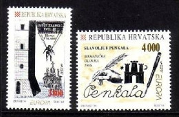 KROATIEN MI-NR. 274-275 POSTFRISCH(MINT) EUROPA 1994 ENTDECKUNGEN Und ERFINDUNGEN FALLSCHIRM - 1994