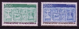 ANDORRA FRANZÖSISCH MI-NR. 356-357 POSTFRISCH(MINT) ÄLTESTE WAPPEN 1984 - Nuevos