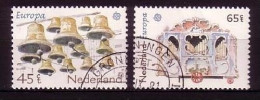 NIEDERLANDE MI-NR. 1186-1187 GESTEMPELT(USED) EUROPA 1981 FOLKLORE - 1981