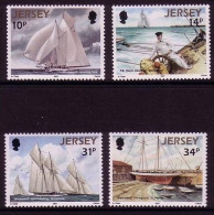 JERSEY MI-NR. 396-399 POSTFRISCH(MINT) SCHIFFE 1987 - Jersey