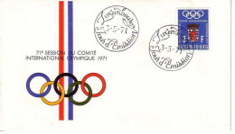 LUXEMBOURG MI-NR. 826 FDC OLYMPISCHES KOMITEE - FDC