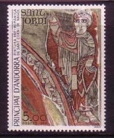 ANDORRA FRANZÖSISCH MI-NR. 355 POSTFRISCH(MINT) Hl. GEORG FRESKO 1984 - Nuevos