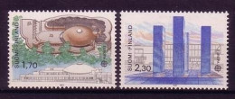 FINNLAND MI-NR. 1021-1022 POSTFRISCH(MINT) EUROPA 1987 - MODERNE ARCHITEKTUR - 1987