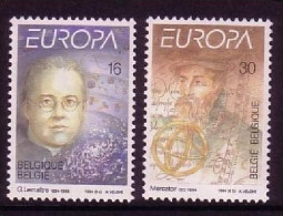 BELGIEN MI-NR. 2607-2608 POSTFRISCH(MINT) EUROPA 1994 ENTDECKUNGEN Und ERFINDUNGEN GERHARD MERCATOR - 1994