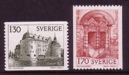 SCHWEDEN MI-NR. 1014-1015 POSTFRISCH(MINT) EUROPA 1978 BAUDENKMÄLER SCHLÖSSER - Ongebruikt