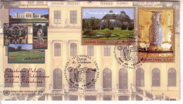 UNO GENF MI-NR. 352-353 FDC SCHLOSS SCHÖNBRUNN - Otros & Sin Clasificación