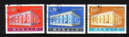 MONACO MI-NR. 929-931 O EUROPA 1969 - EUROPA CEPT - 1969