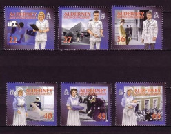 ALDERNEY MI-NR. 167-172 A POSTFRISCH(MINT) SOZIALE DIENSTE(I) - GESUNDHEITSWESEN 2001 - Alderney