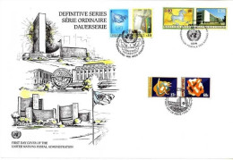 UNO TRIO BRIEF 02.02.1996 DAUERSERIE - Emissions Communes New York/Genève/Vienne