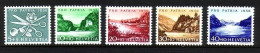 SCHWEIZ MI-NR. 627-631 POSTFRISCH(MINT) PRO PATRIA 1956 SEEN UND WASSERLÄUFE(V) - Ungebraucht