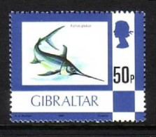 GIBRALTAR MI-NR. 361 II POSTFRISCH(MINT) SCHWERTFISCH JAHRESZAHL 1981 - Gibraltar