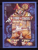 ALBANIEN BLOCK 138 POSTFRISCH(MINT) EUROPA 2002 ZIRKUS CLOWN - Zirkus