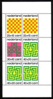 NIEDERLANDE BLOCK 12 POSTFRISCH(MINT) FÜR DAS KIND 1973 SPIELE SCHACH DOMINO - Scacchi