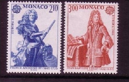 MONACO MI-NR. 1681-1682 POSTFRISCH(MINT) EUROPA 1985 JAHR DER MUSIK - 1985