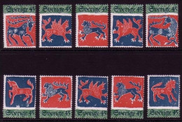 SCHWEDEN MI-NR. 876-885 POSTFRISCH(MINT) WEIHNACHTEN 1974 - MOSAIKSTICKEREIEN - Unused Stamps