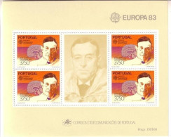 PORTUGAL BLOCK 40 POSTFRISCH(MINT) EUROPA 1983 GROSSE WERKE NOBELPREISTRÄGER - 1984