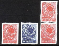 SCHWEDEN MI-NR. 614-615 C + 614 D/D POSTFRISCH VOLKSHOCHSCHULEN 1968 - Ongebruikt