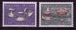 GRÖNLAND MI-NR. 165-166 POSTFRISCH(MINT) ALTE GEBRAUCHSGEGENSTÄNDE (I) - Unused Stamps