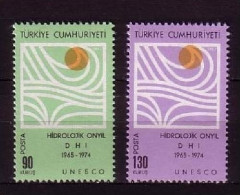TÜRKEI MI-NR. 2075-2076 POSTFRISCH(MINT) HYDROLOGISCHE DEKADE - UNESCO - Unused Stamps