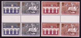 GROSSBRITANNIEN MI-NR. 988-991 POSTFRISCH(MINT) GUTTERPAIR CEPT 1984 BRÜCKE - 1984