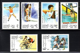 LAOS MI-NR. 1155-1160 POSTFRISCH(MINT) OLYMPISCHE SPIELE - BOGENSCHIESSEN BOXEN SCHWIMMEN RADSPORT - Ciclismo