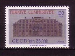 TÜRKEI MI-NR. 2754 POSTFRISCH(MINT) OECD GEBÄUDE PARIS 1986 - Ungebraucht