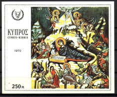 ZYPERN BLOCK 8 POSTFRISCH(MINT) WEIHNACHTEN 1972 - Nuovi