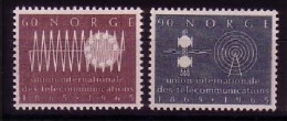 NORWEGEN Mi-Nr. 526-527 POSTFRISCH(MINT) UIT INTERNATIONALE FERNMELDEUNION - Nuovi