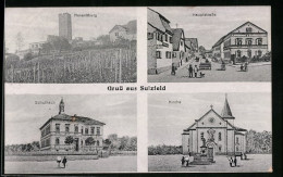 AK Sulzfeld, Ravensburg, Kirche, Schulhaus  - Ravensburg