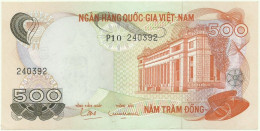 SOUTH VIET NAM - 500 DONG - ND ( 1970 ) - P 28 - Unc. - SÉRIE P10 - VIETNAM - Vietnam