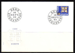 SCHWEIZ MI-NR. 781 FDC EUROPA CEPT 1963 - 1963