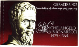 GIBRALTAR MH 2 POSTFRISCH(MINT) MICHELANGELO 1975 - Gibraltar