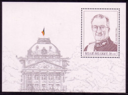 BELGIEN BLOCK 69 POSTFRISCH(MINT) KÖNIG ALBERT II - 1961-2001