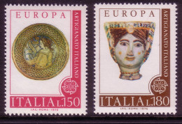 ITALIEN MI-NR. 1530-1531 POSTFRISCH(MINT) EUROPA 1976 KUNSTHANDWERK - 1976