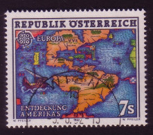 ÖSTERREICH MI-NR. 2062 GESTEMPELT(USED) EUROPA 1992 ENTDECKUNG AMERIKAS - 1992